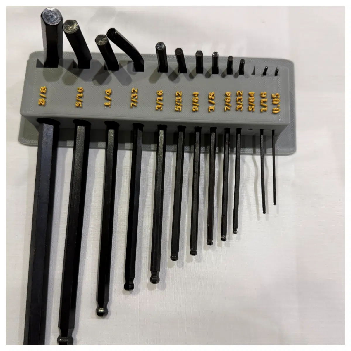 Six Head Wrench Stand SAE Inch Wrench Holder Tool Support Repair Tools Auto Parts Easy Use