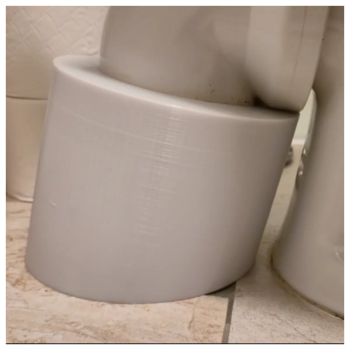 Toilet Drain Flower Cover Plate Inclined Outlet Stopper Water Stop Seal Water Stop Accessory Flush Accessory Bathroom Accessories