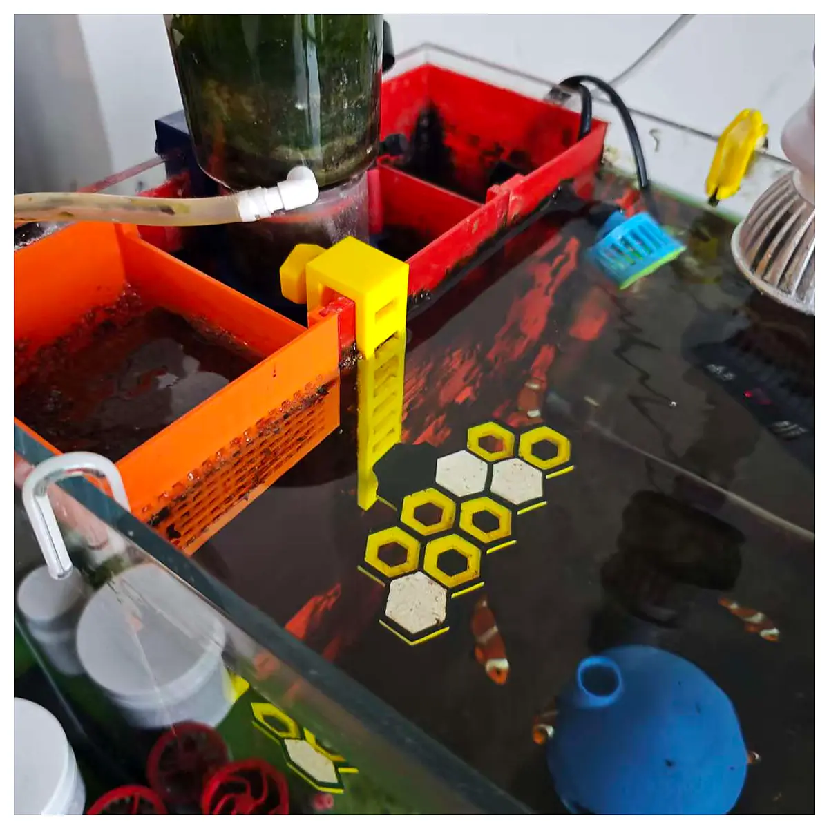 Aquarium Side Filter Split Design Filter Box Fish Tank Accessories Filtration Maintenance Repair