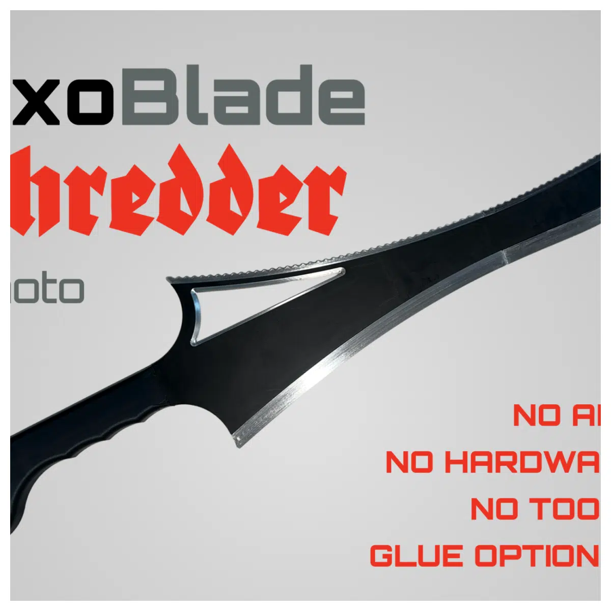 ExoBlade Shoto Shredder Home Office Fast Paper Shredder Paper Crusher Waste Recycling Device