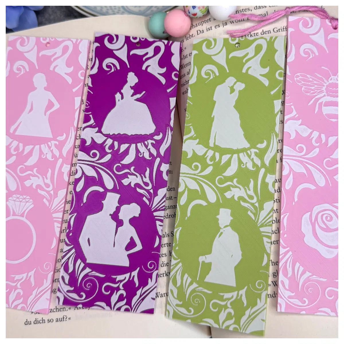 Victorian Bookmarks Regency Era Romantic Bookmarks Vintage Collectibles Gifts Memorabilia