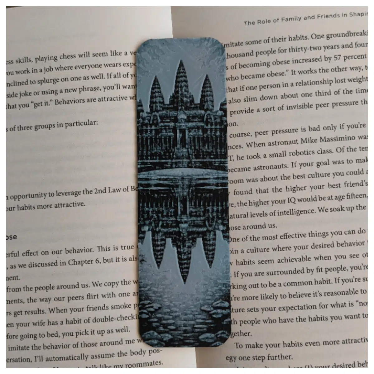 Angkor Wat Bookmark Buddhist Travel Souvenir Cambodia Religious Gift Memorial Collection