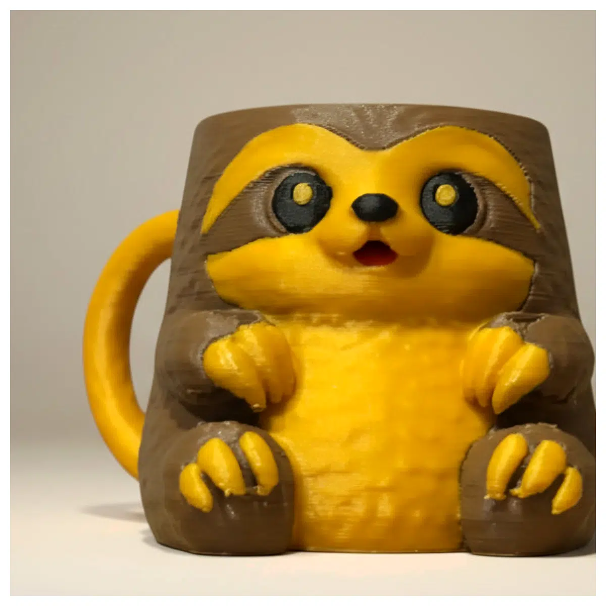 Cute Sloth Ice Cream Holder Lazy Dessert Box Sloth Design Ice Cream Accessory Kawaii Toy Treat Holder