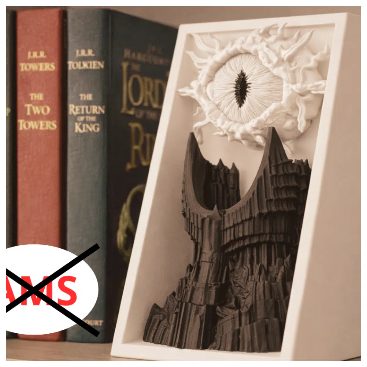 Barad dr The Eye of Sauron Accessory 40K Eye of Sauron Parts Miniature Decoration Collectible Display