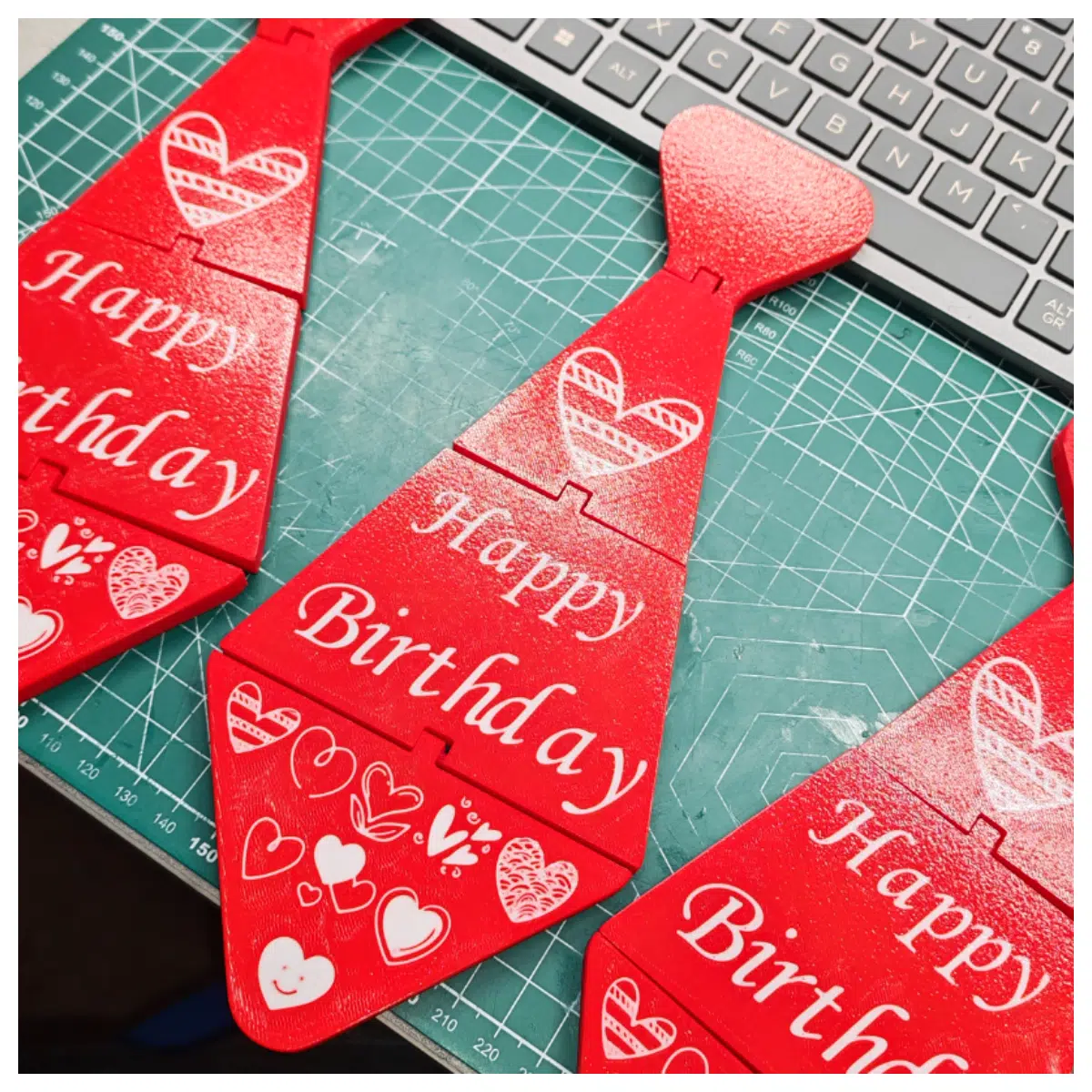 Birthday Tie Gift Men s Present Father s Day Surprise Dad Bow Tie Decoration Festive Gift