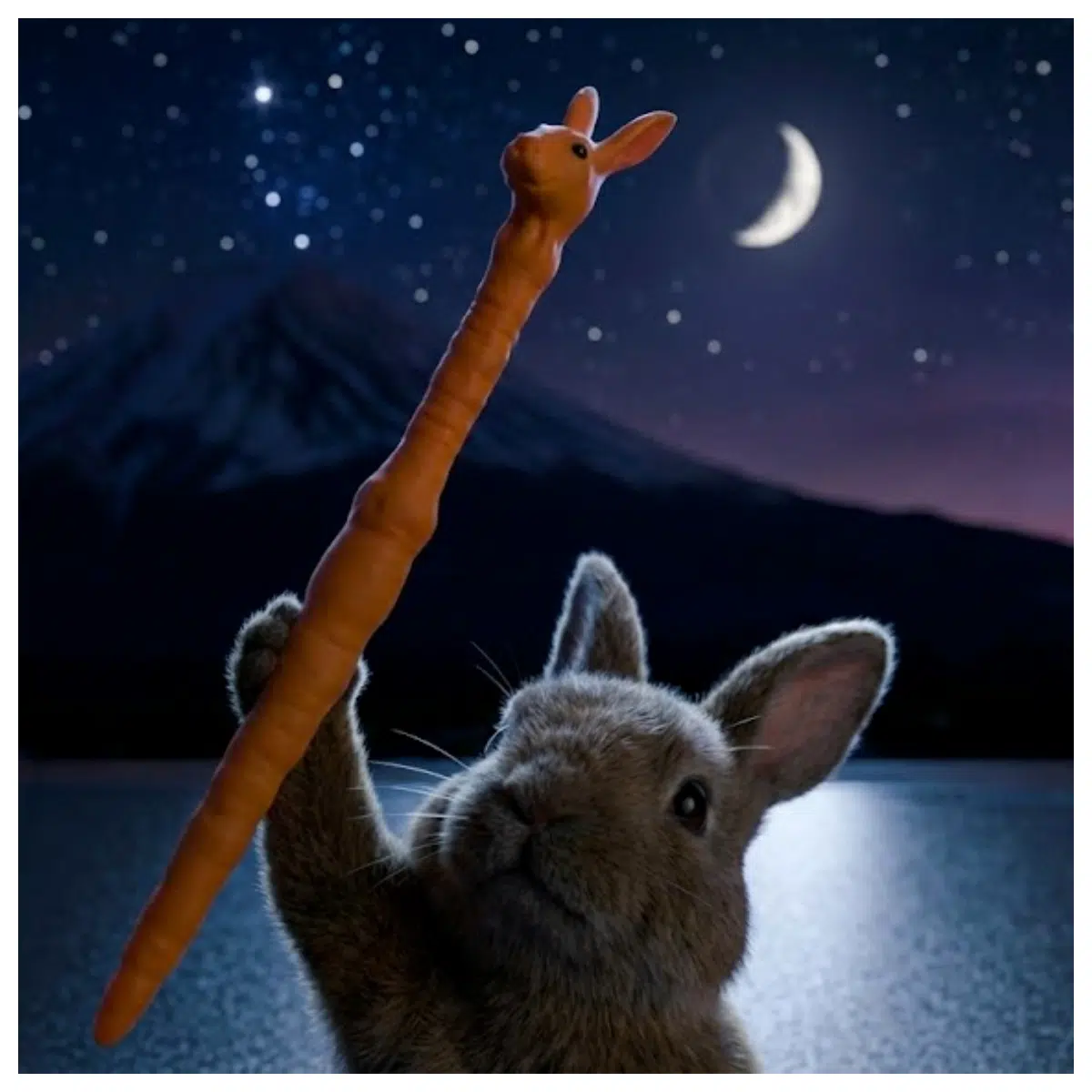 Carrot Wand Kids Toy Lollipop Stick Vegetable Toy Educational Toy Toddler Gift Fun