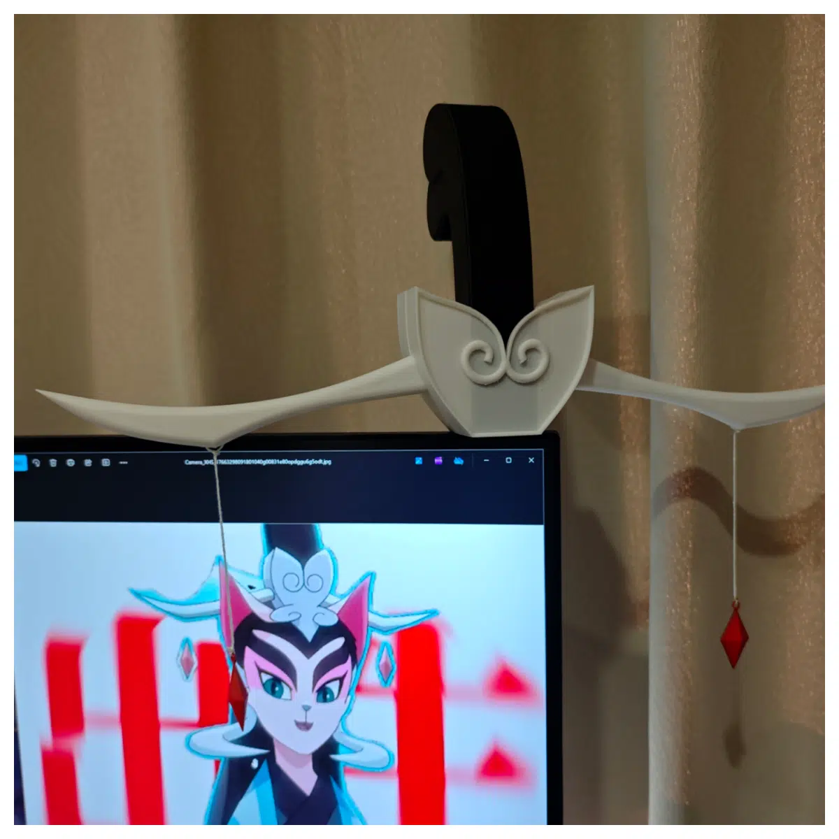 Mo Xie headpiece cosplay prop fantasy accessory roleplay costume jewelry