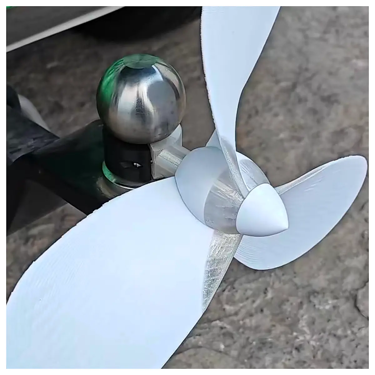 Armored Vehicle Tail Rotor Parts Tail Wind Spinner Vehicle Repair Accessories Universal Replacement