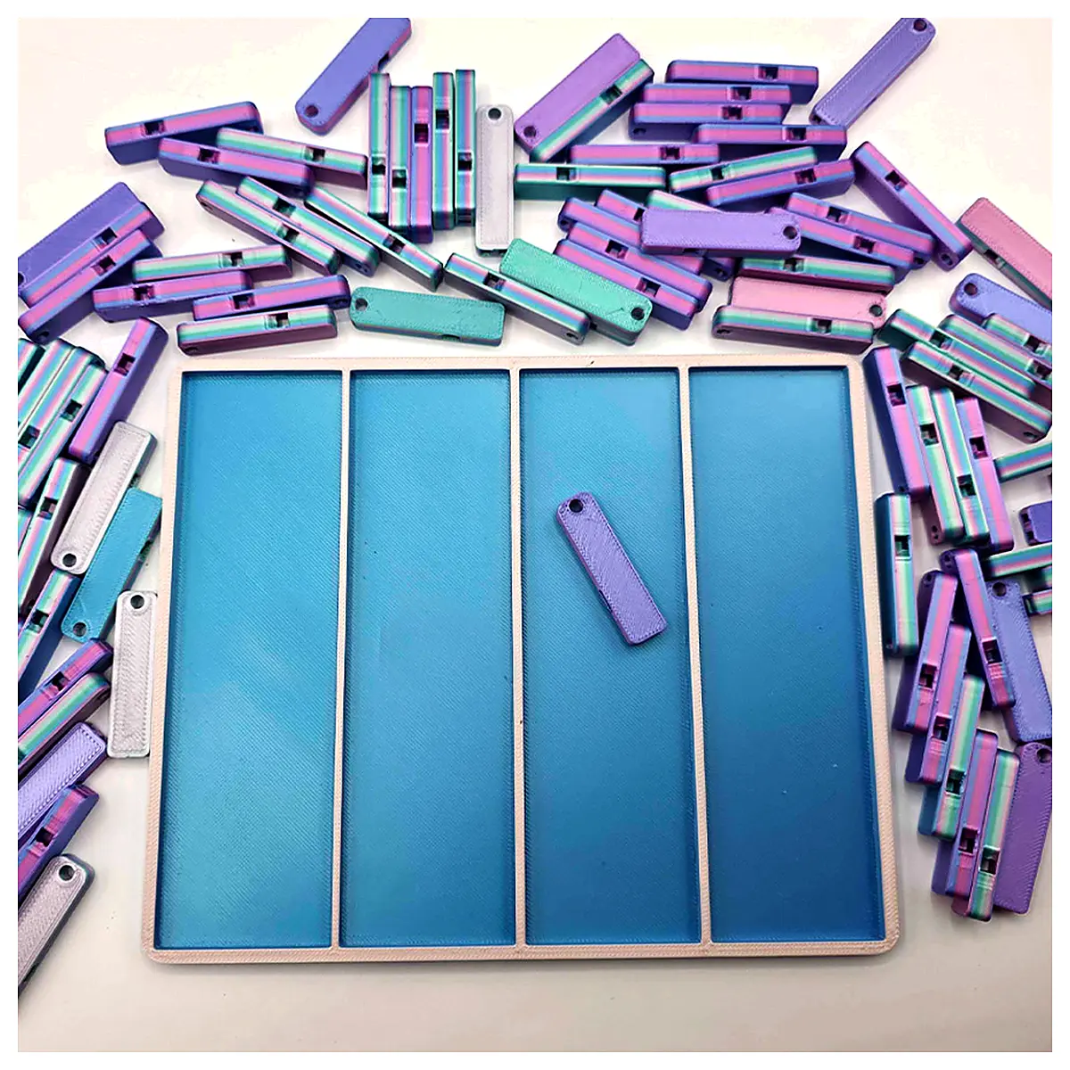 Mini Dual Tone Whistle Counter Tray Electronic Whistle Accessories Whistle Parts Whistle Accessories Counting Tray