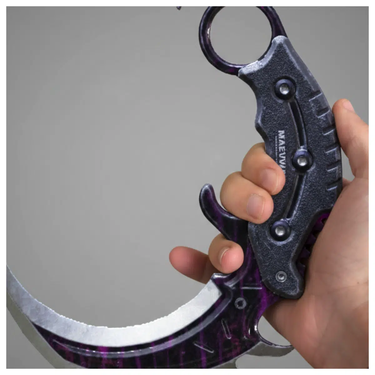 Tactical Claw Stress Relief Toy 3D Printed Props Stress Release Emergency Self Defense Roleplay Model Collection