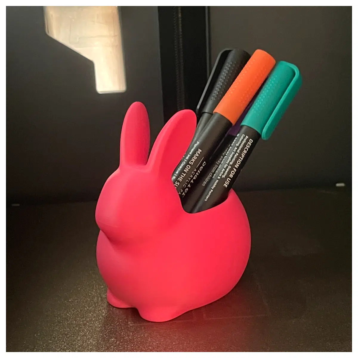 cute bunny plush storage box for kids room toys blankets organizer desktop cable tidy small gift