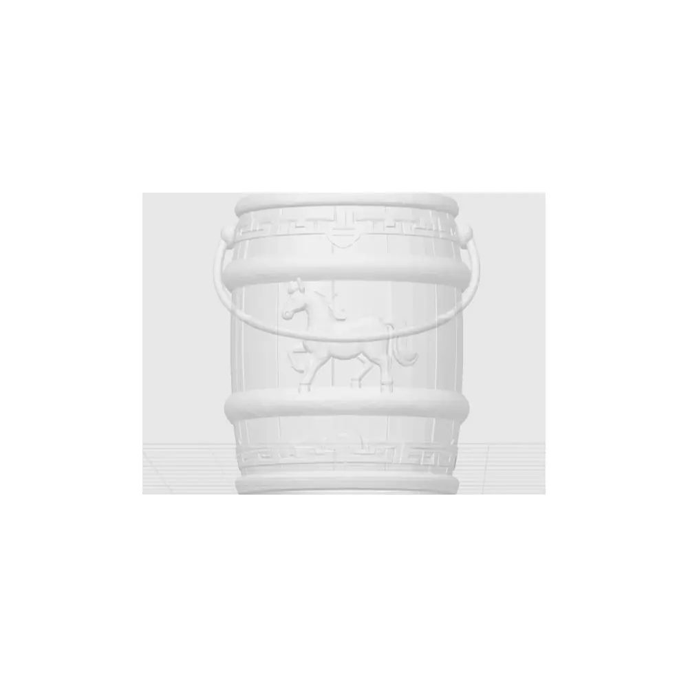 Horseshoe Bucket Wholesale Retail Industrial Bucket Storage Container Transport Box Industrial Parts