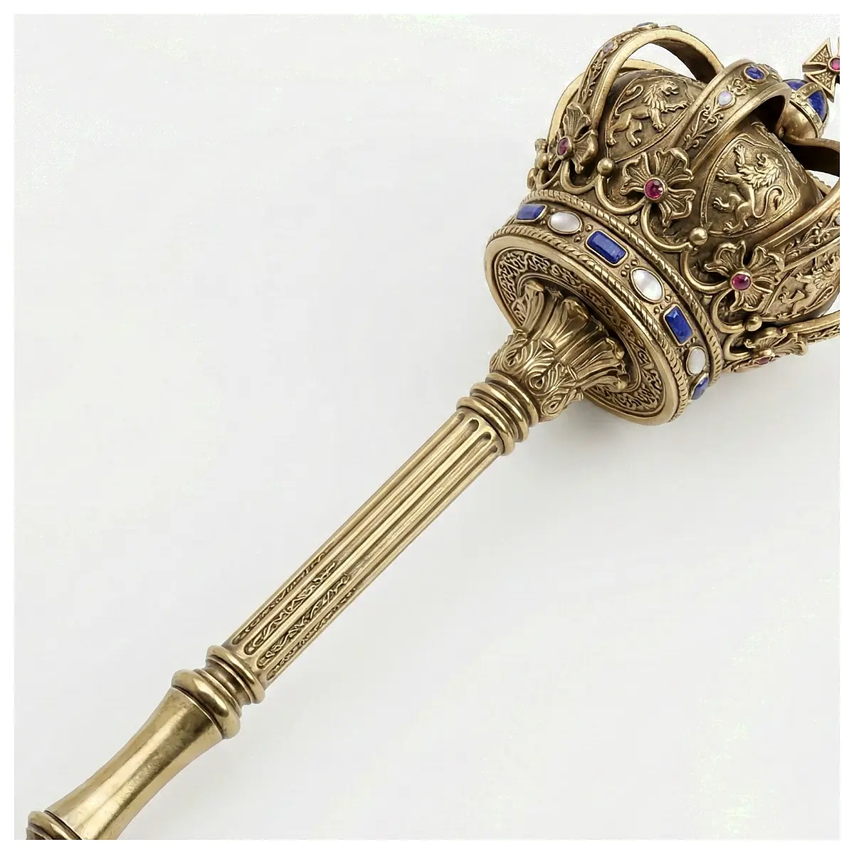 King s Staff Cosplay Prop Ultimate Throne Royal Staff Costume Accessory Prop Parts