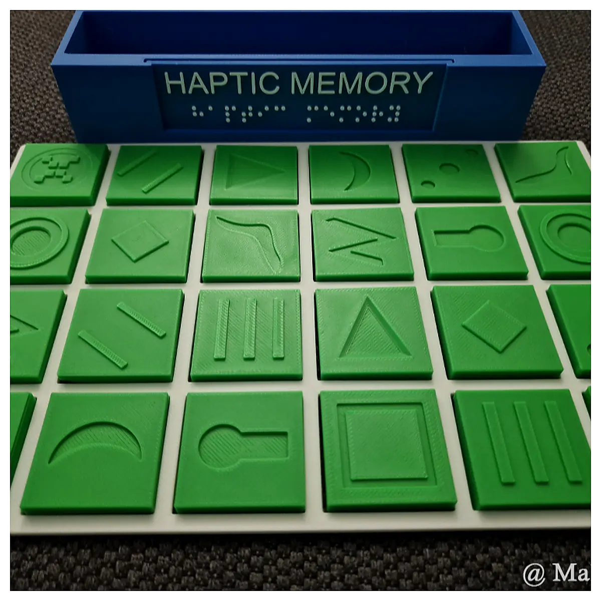 Tactile Memory Game Brain Training Memory Improvement Puzzle Toys Cognitive Skills Sensory Learning