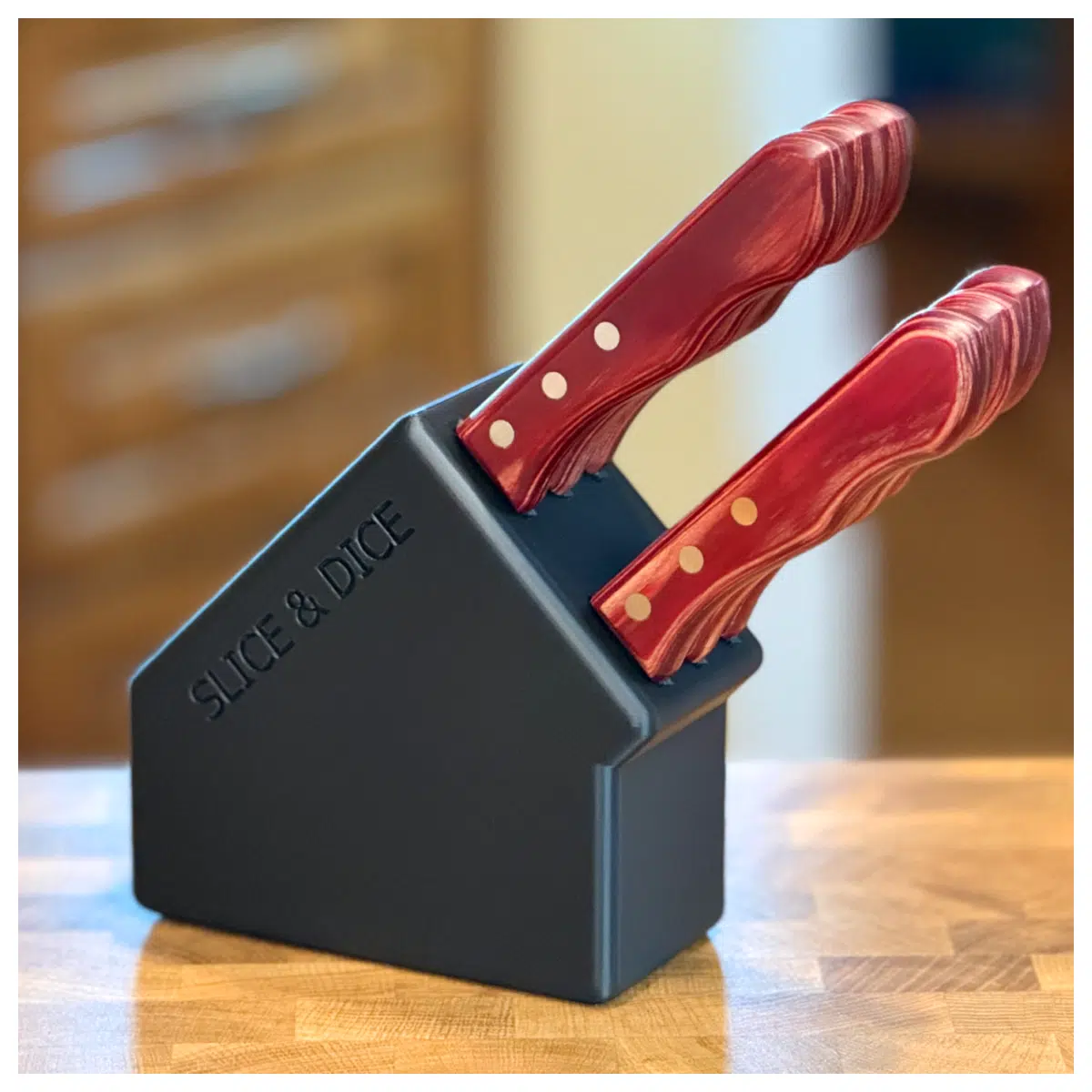 Steak Stand Cutting Board Mat Kitchen Cutting Tools Accessory Holder Protects Cutting Board