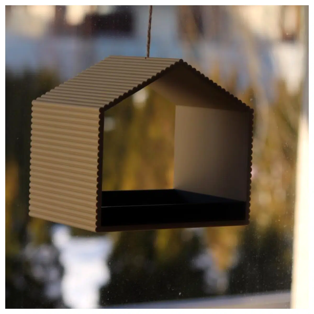 Modern Bird Feeder Automatic Bird Feeder Bird Food Dispenser Bird Feeding Equipment Birdhouse Accessories Automatic Bird Food Delivery