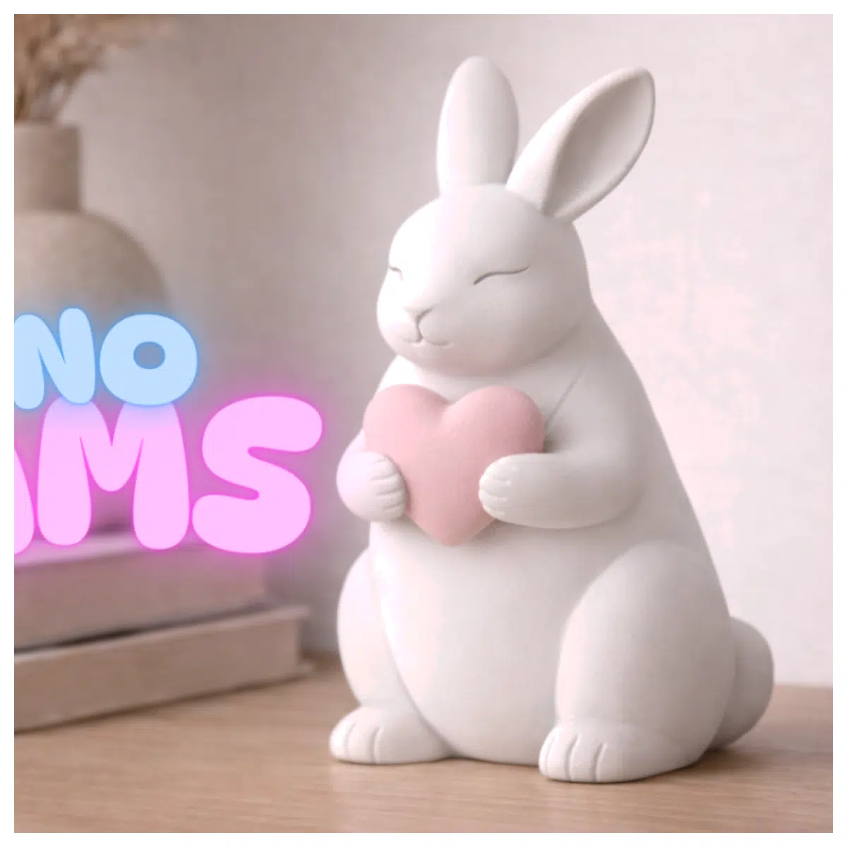 Rabbit Figurine Cute Desktop Decoration Gift Idea Home Decor Creative Miniature Lovely Rabbit Toy