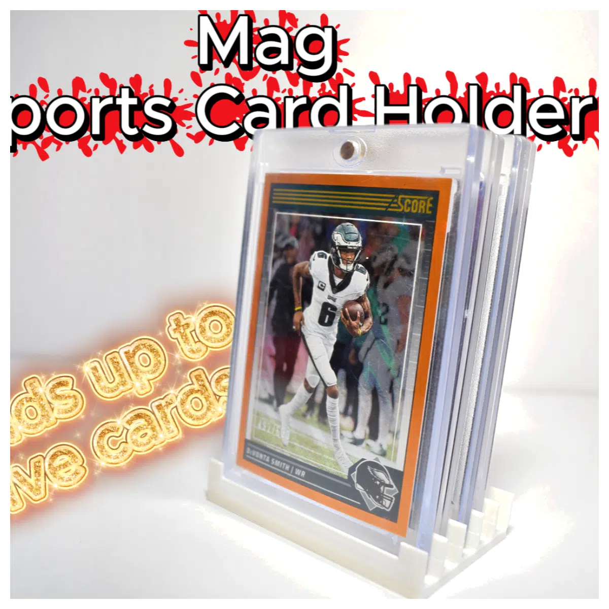 Magnetic Card Holder Stand Phone Card Clip Desktop Card Holder Magnetic Card Stand Phone Accessories Magnetic Case