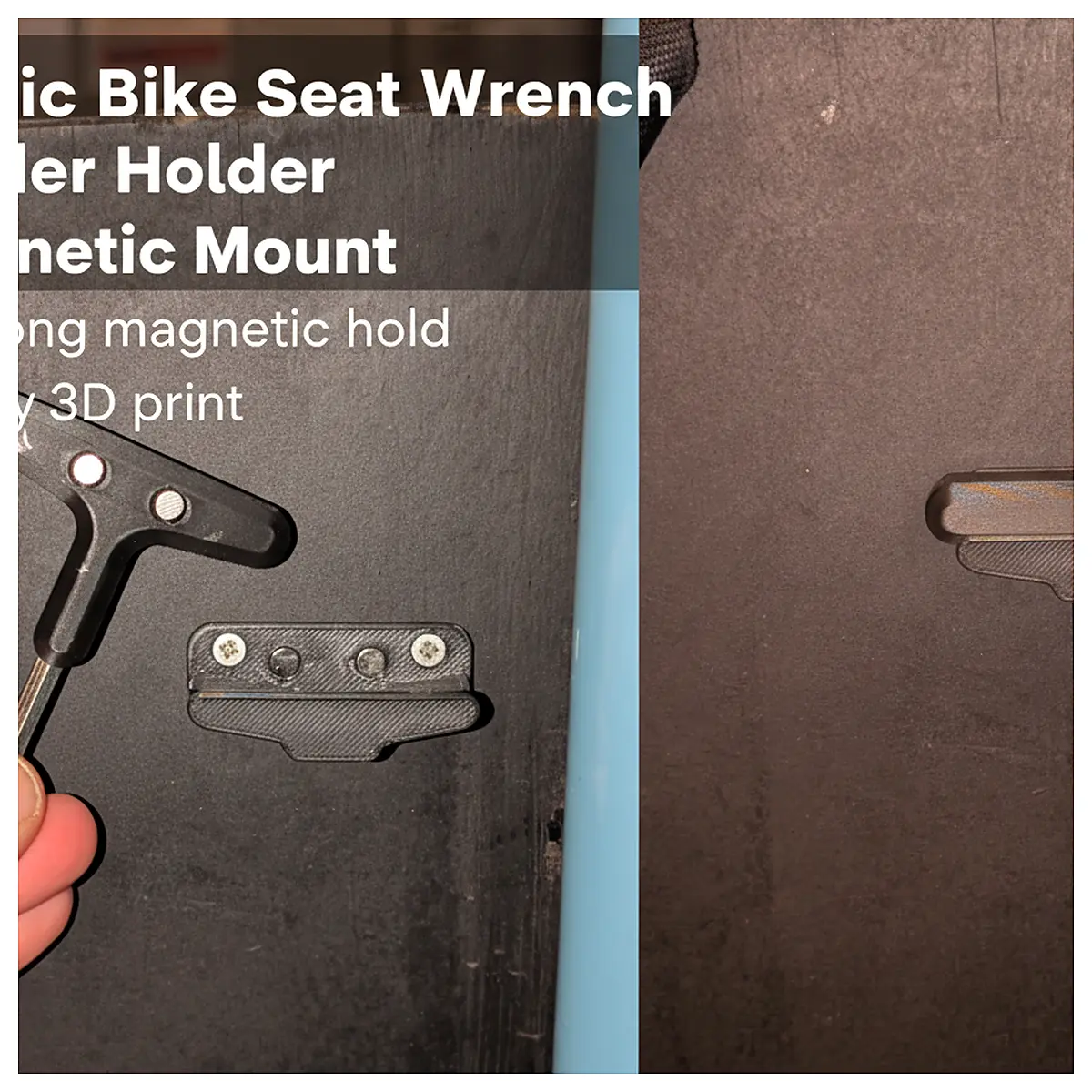 Magic Bike Seat Wrench Magnetic Holder Tool Seat Removal Repair Parts Multi Function Magnetic Grabber Support