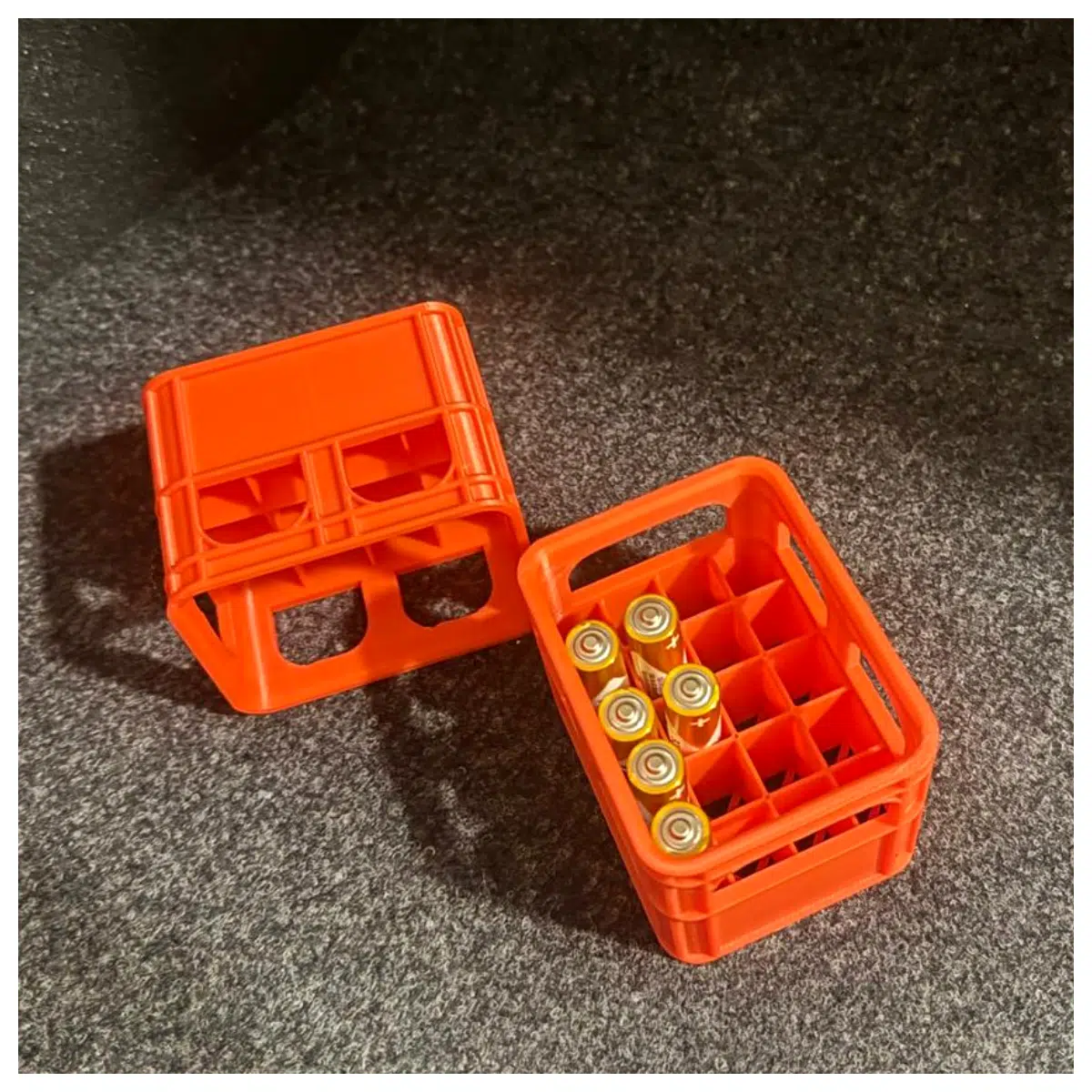 AA Battery Organizer Box Battery Case Storage Charger Case Phone Accessory Battery Organizer Batteries