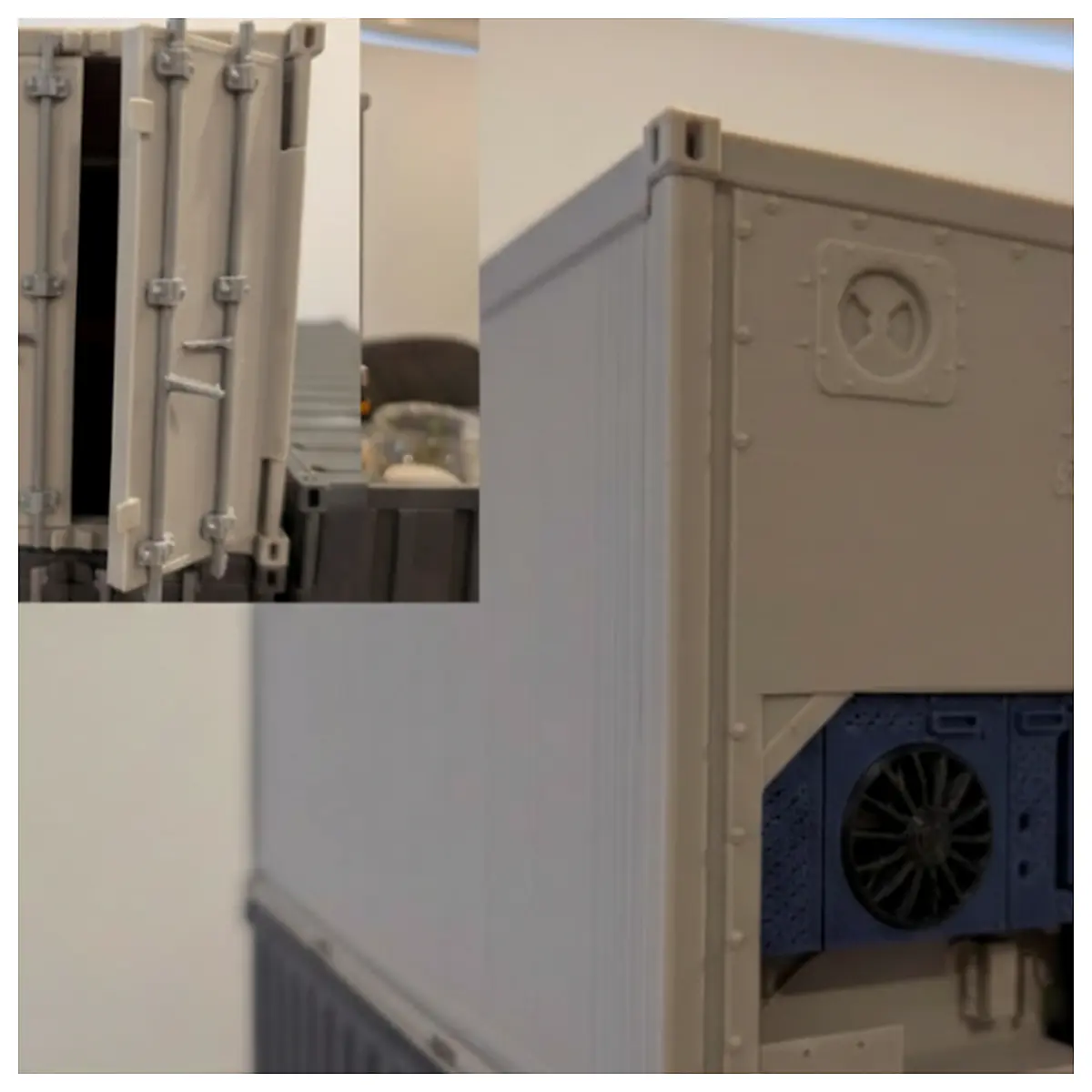 Stackable Refrigerated Containers High Cube Transport Cooling Solutions Rapid Freeze Storage