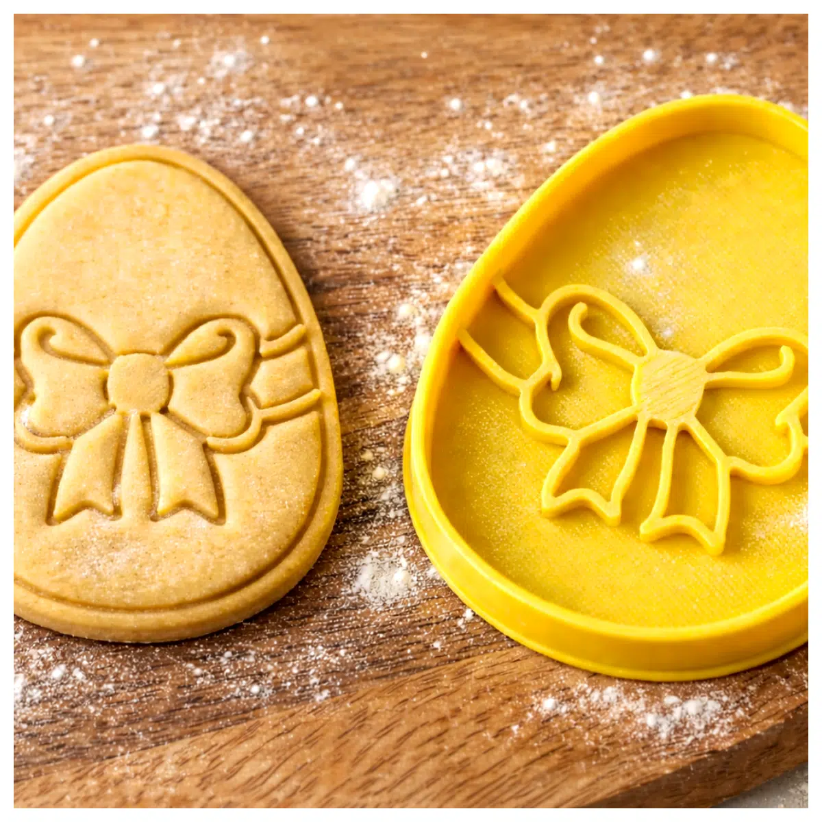 Easter Cookie Stamp Easter Decoration Cookie Molds DIY Baking Cookie Molds