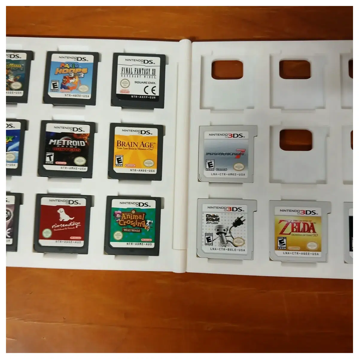 3DSDS Game Cartridge Holder 3 Tier Display Shelf Game Console Storage Organizer Game Collection Accessories Cartridge Case