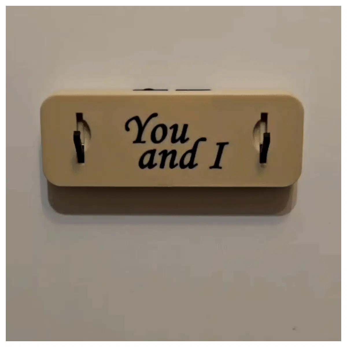 Expandable Key Hooks Key Rack Wall Decor Minimalist Couple Gift Creative Home Accessories