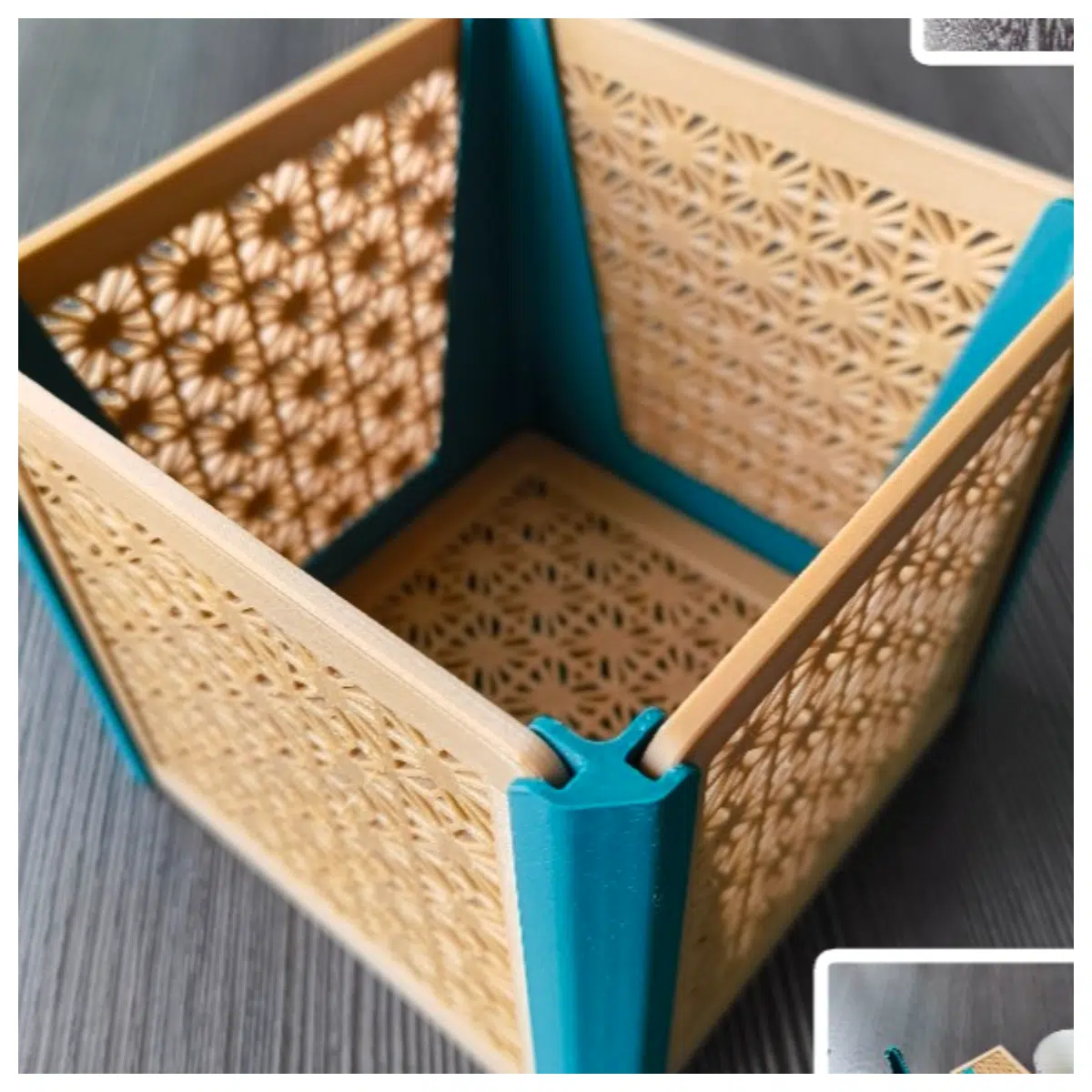 Kumiko Inspired Coasters Ceramic Protector Heat Table Decor Anti Spill Mat Universal Absorbent