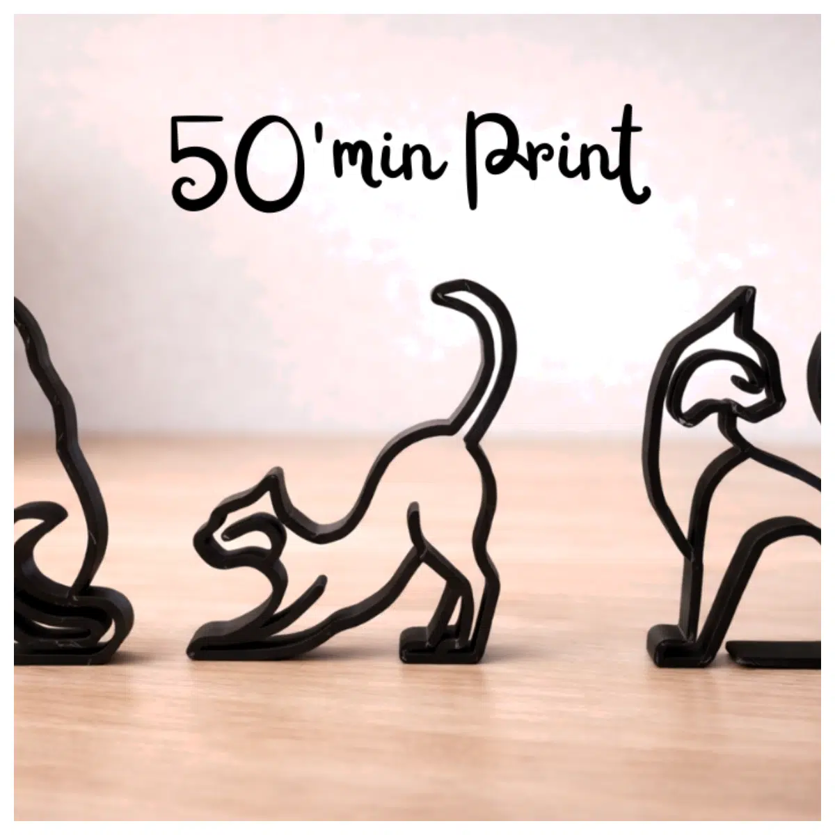 Cat Decor Shadow Art Home Design Creative Decorations Cat Toys Pet Supplies