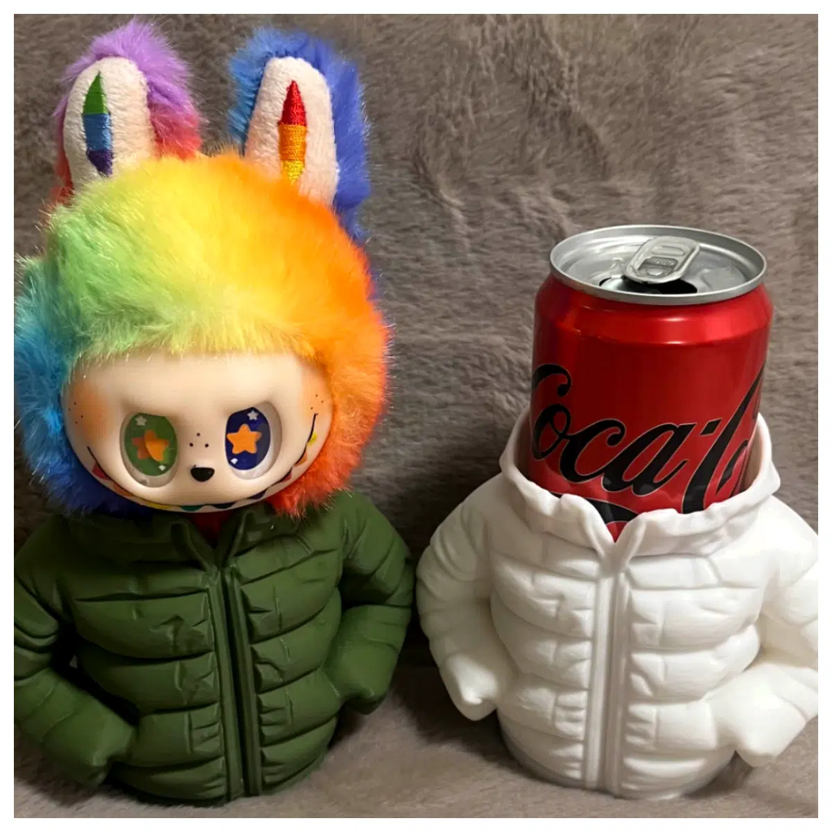 Down Jacket Style Canned Drinks Pencil Holder Creative Gift Promotional Items Party Supplies Multi functional Decoration