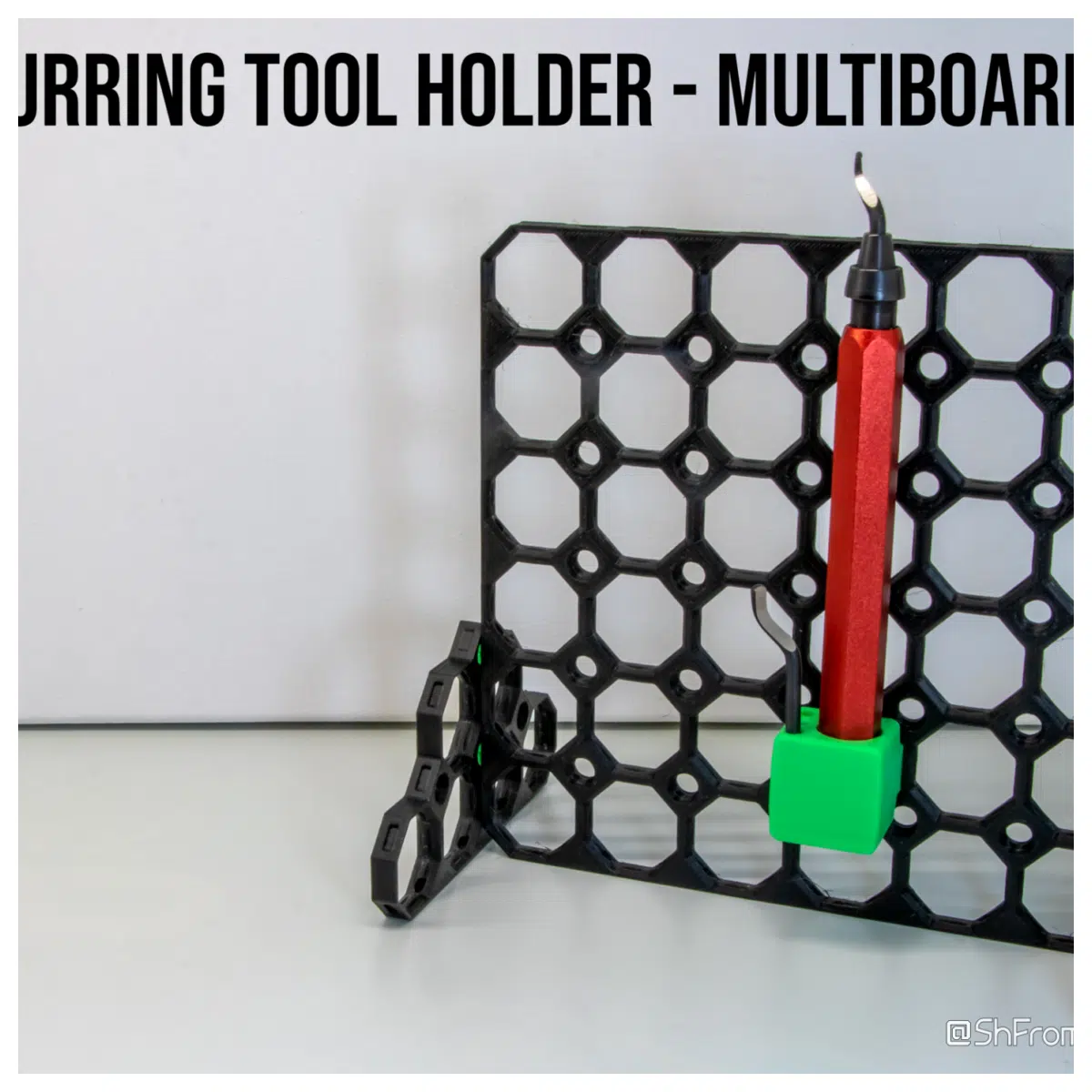Pin Remover Tool Wall Mount Magnetic Board Storage Kitchen Utensil Shelf Multi Board Organizer