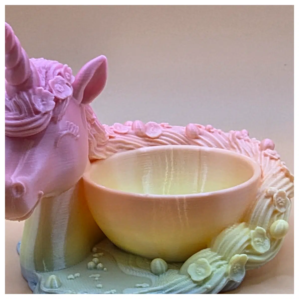 Rainbow Bowl Decorative Organizer Kids Tableware Toy Decoration Home Decor Creative Accessories