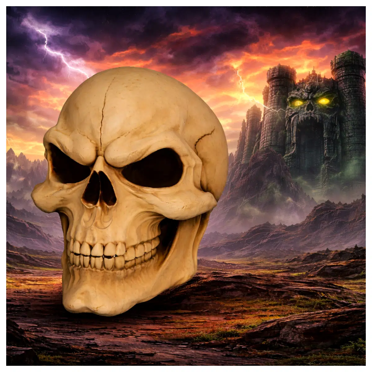 Human Skull 3D Model Detailed Skeleton Model Art Sculpture 3D Printing Scene Design