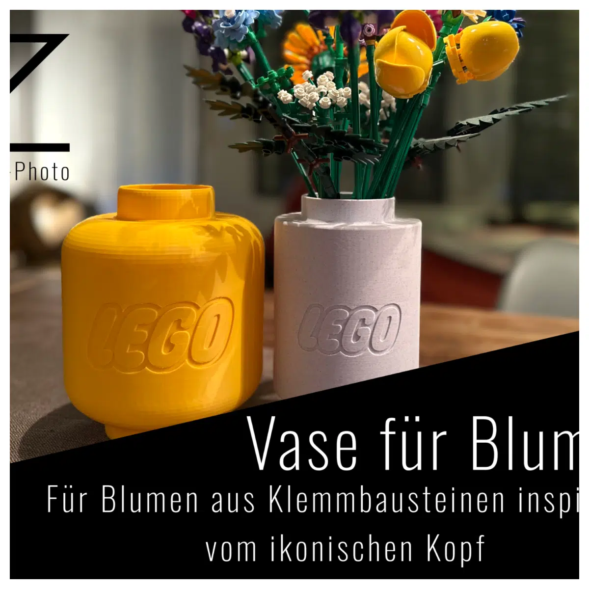 Creative Building Block Vases Art Decor Tabletop Ornament Multifunctional Puzzle Home Gift Building Toy