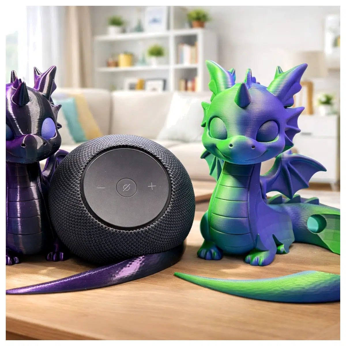 Echo Dot Max Stand Desktop Shelf Phone Holder Stable Support Rotating Adjustable Voice Assistant Smart Home