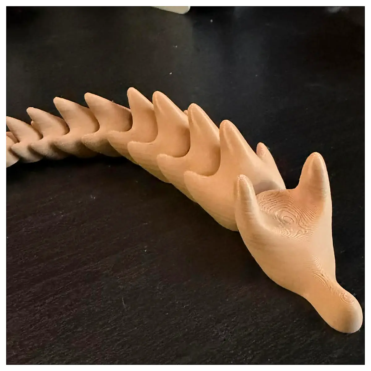 Articulated Joint Dragon Fidget Toy Stress Relief Puzzle Desk Toy Flexible Dragon Toy