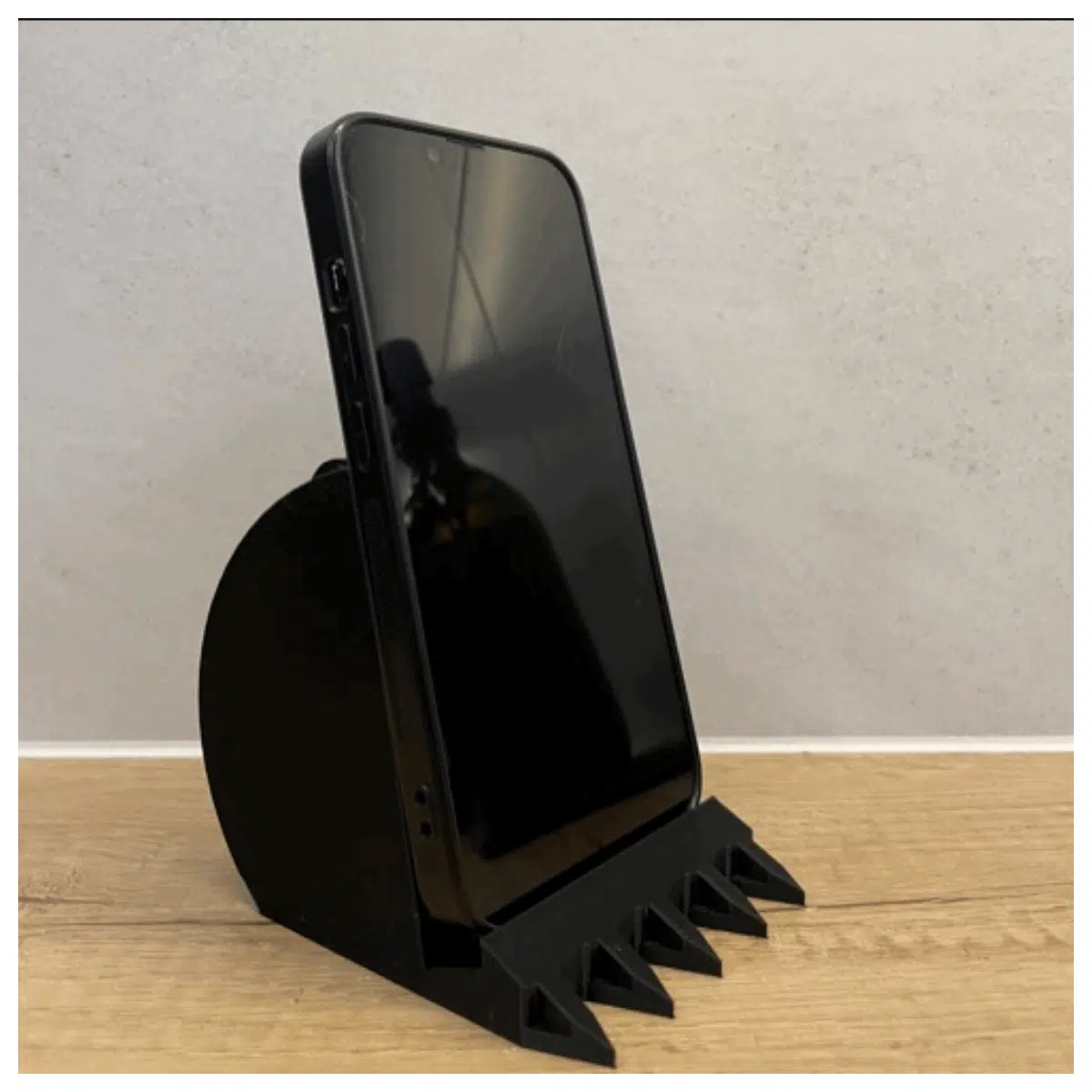 Excavator Phone Mount Bucket Holder Excavator Parts Mobile Phone Holder Support Excavator Accessories