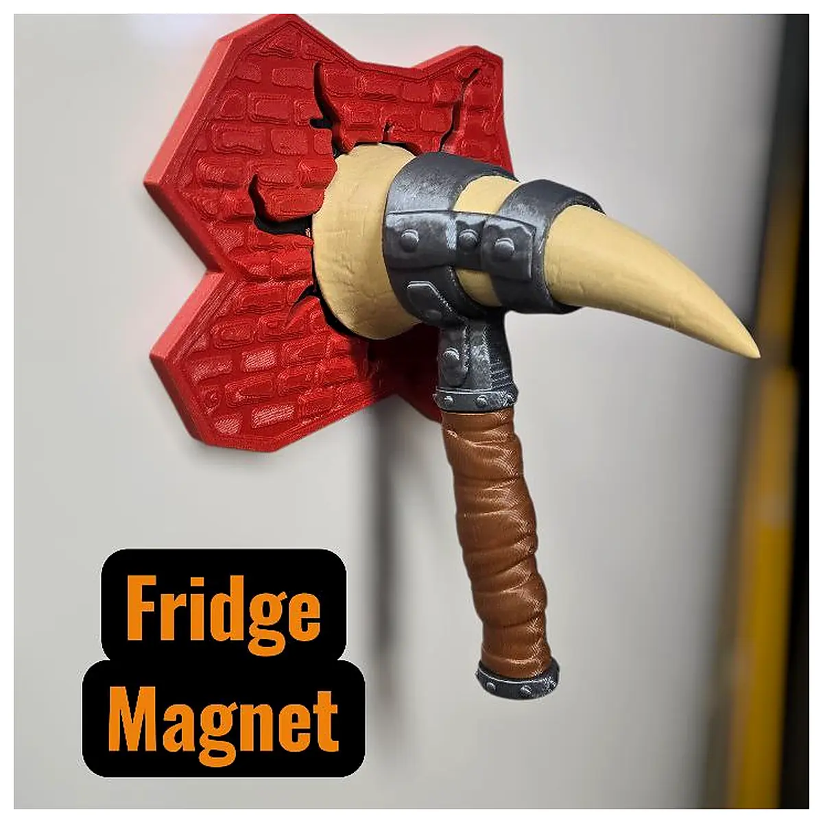 Tooth Hammer Refrigerator Magnet Attachment Refrigerator Magnets Fridge Accessories Magnetic Strips Decoration