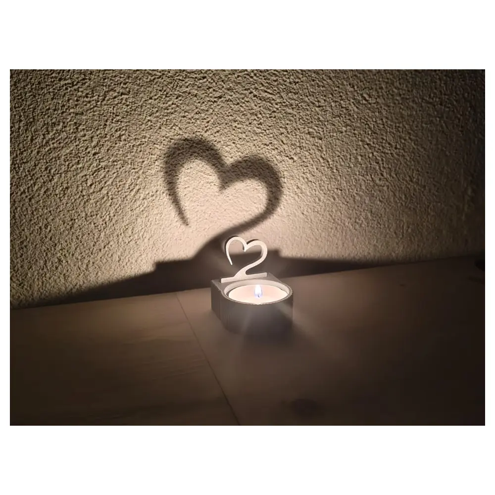 Shaped Tea Candle Holder Mood Decoration Romantic Projector Kids Room Creative Gift
