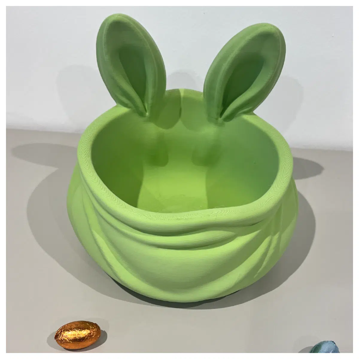 Easter Bunny Bowl Decor Holiday Decoration Ceramic Bunny Creative Gift Party Bowl