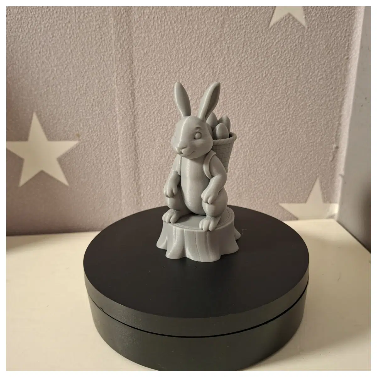Easter Bunny with Easter Basket Toy Festive Decoration Kids Gift Easter Surprise