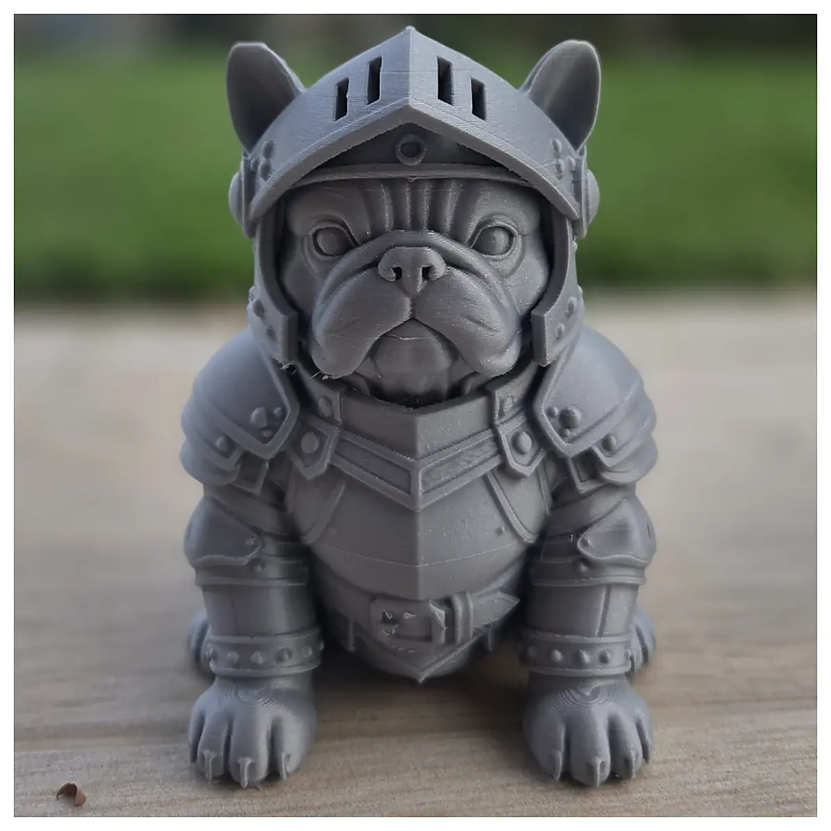 Bull Terrier Statue Small Dog Model Knight Sculpture Pet Memorial Gift Dog Toy Parts Accessories