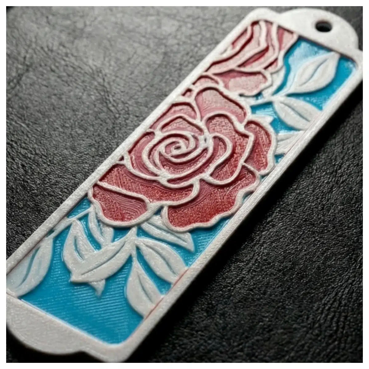 Layered Rose Bookmarks Rose Flower Bookmarks Layered Card Holder Graduation Gift Anniversary Decoration Paper Bookmarks Rose Design