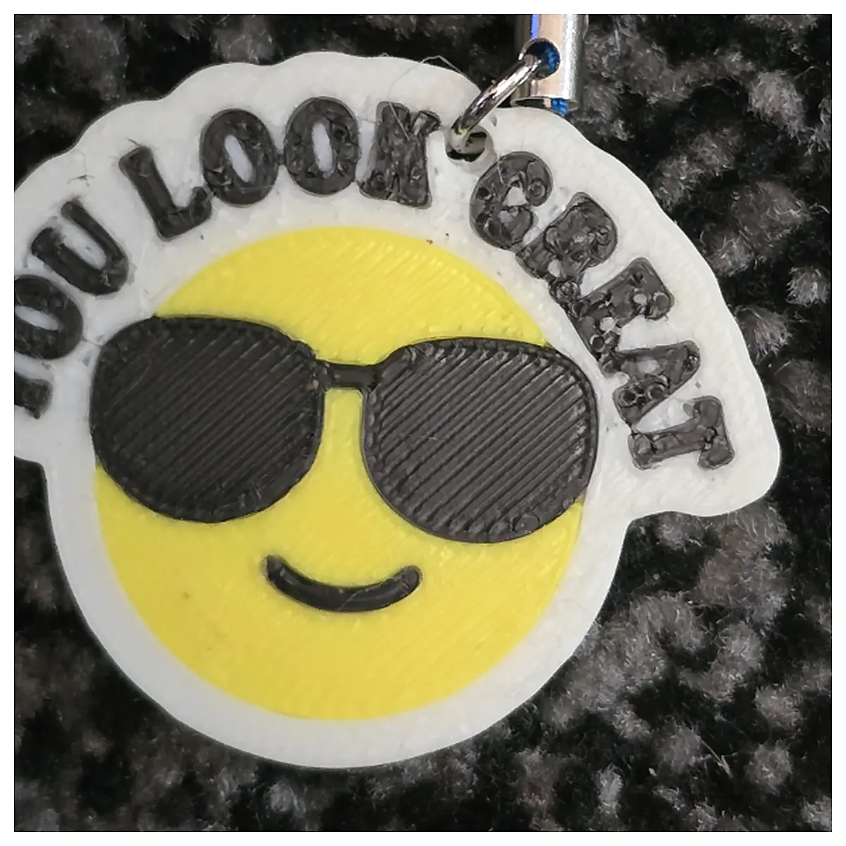 Keychains Cool Design Decorative Gift Charms Accessories Practical Simple Car Key Keepsake