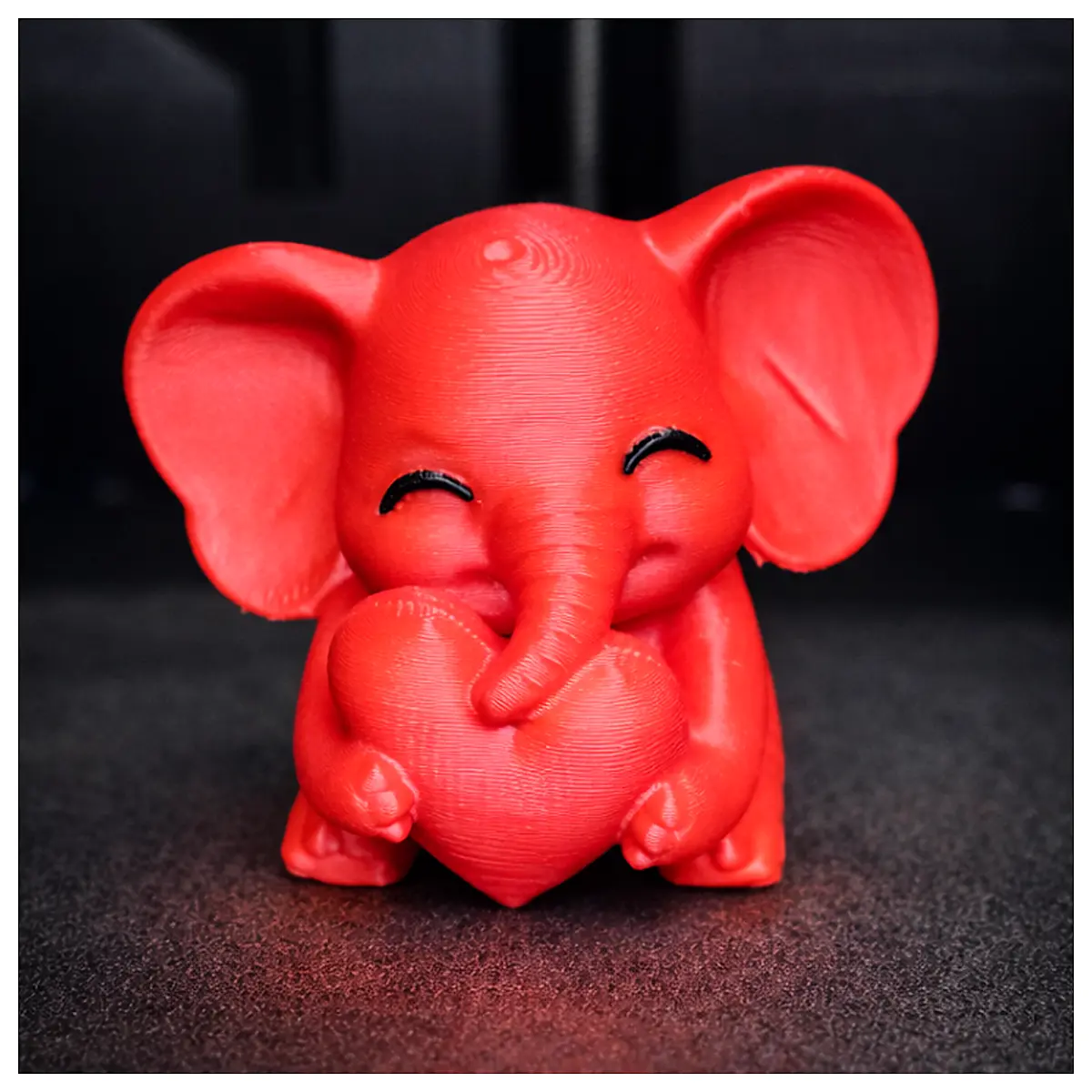 Valentine s Day Gift Elephant Decoration Romantic Keepsake Creative Gift