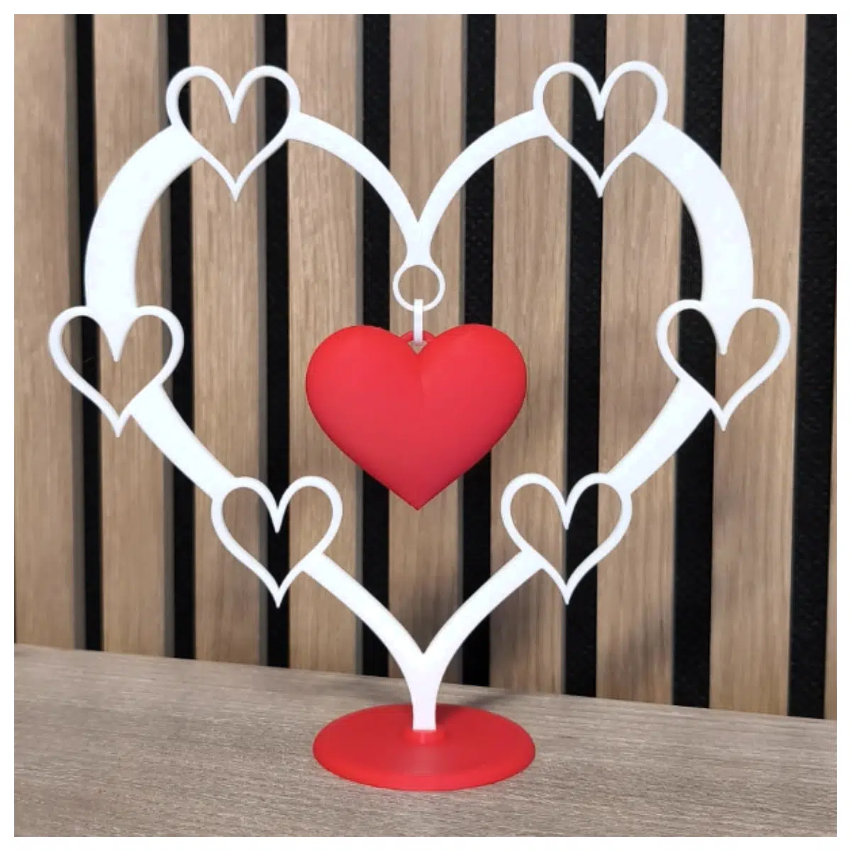 Valentine s Day Support Stand Gift Romantic Surprise Memorial Keepsake Love Decor Holiday Gift