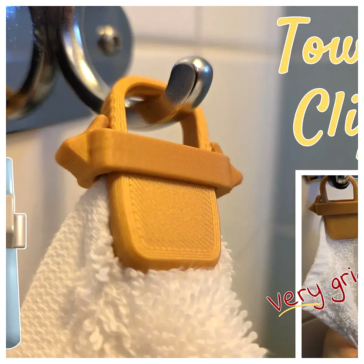 Cloth Clips Non Slip Grips Bathroom Kitchen Multi Purpose Home Utility Fasteners