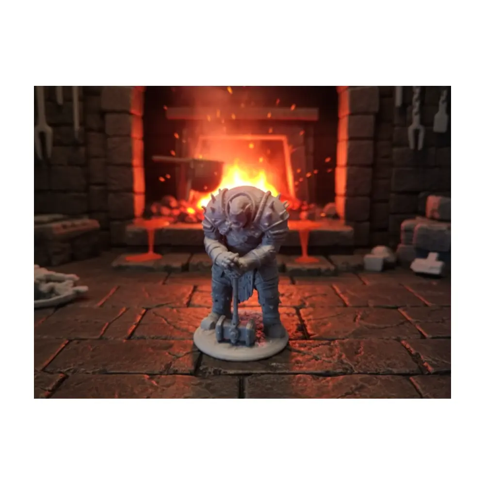 Orc Toy Figurine Assembly Model Collectible Miniature Figure Scale Model