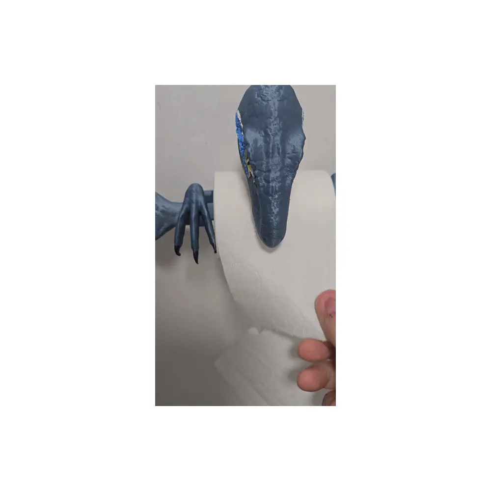 Toilet Paper Holder Blue Falcon Automatic Rotating Dispenser Promo Sale Wholesale Retail Blue Falcon